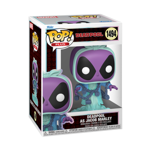 Pop! Plus Deadpool as Jacob Marley, , hi-res.png