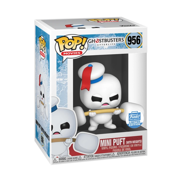 Pop! Mini Puft with Weights, , hi-res.png